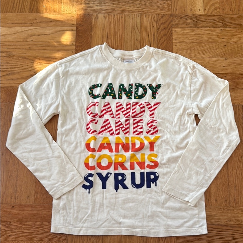 Hanna Andersson Long Sleeve Elf Movie Graphic T-Shirt